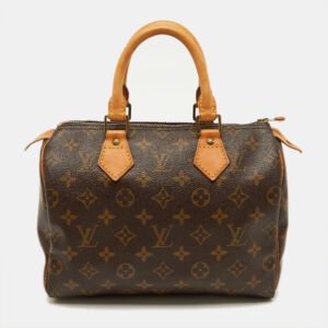 Louis Vuitton Monogram Canvas Speedy 25 Bag