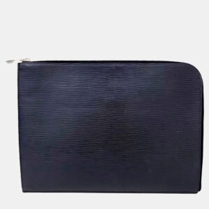 Louis Vuitton Black Epi Leather Epi Pochette Jour GM bag