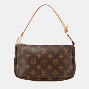 Louis Vuitton Brown Monogram Pochette Accessoires
