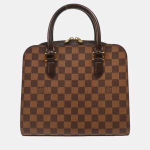 Louis Vuitton Brown Damier Ebene Triana Handbag