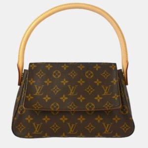 luxury-women-louis-vuitton-used-handbags-p1149030-001 Louis Vuitton Monogram Mini Looping Handbag