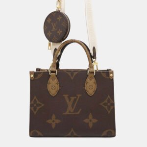 Louis Vuitton Monogram Reverse Giant Canvas OnTheGo PM Tote Bag