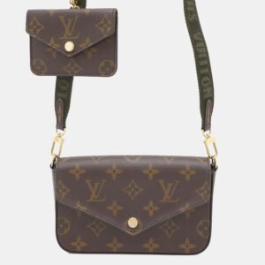 Louis Vuitton Green Monogram Multi Pochette Shoulder Bag