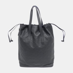 Louis Vuitton Black Leather Monogram Shadow Helmet Bag