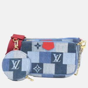 Louis Vuitton Denim Monogram Multi Pochette Accessoires