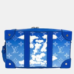 Louis Vuitton Blue Monogram Canvas Clouds Soft Trunk