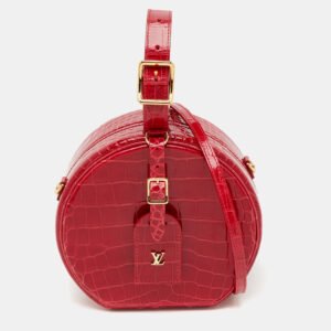 luxury-women-louis-vuitton-used-handbags-p1150852-010-1 Mulberry Red Leather Bayswater Flap Shoulder Bag