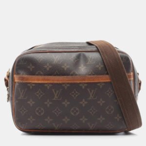 Louis Vuitton Brown Monogram Canvas Reporter PM Shoulder Bag