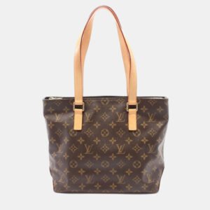 Louis Vuitton Brown Monogram Canvas Cabas Piano Tote Bag