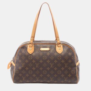 Louis Vuitton Brown Monogram Canvas Montorgueil GM Shoulder Bag