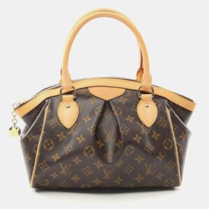 Louis Vuitton Brown Monogram Leather Tivoli PM Bag