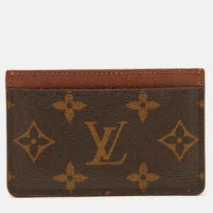 Louis Vuitton Armagnac Monogram Canvas Card Holder