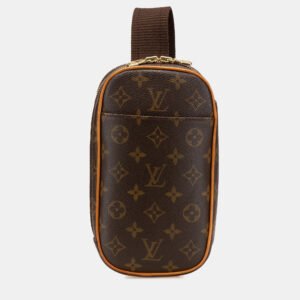 Louis Vuitton Brown Monogram Pochette Gange