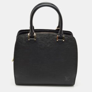 Louis Vuitton Black Epi Leather Pont Neuf PM Bag