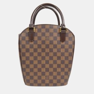 Louis Vuitton Brown Damier Ebene Canvas Sarria Seau Handbag