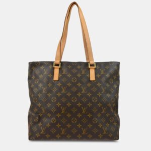 Louis Vuitton Brown Monogram Canvas Cabas Mezzo Tote Bag