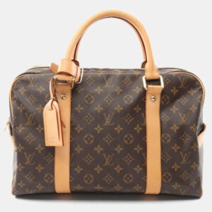 Louis Vuitton Brown Monogram Canvas Carryall Travel Bag