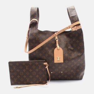 Louis Vuitton Brown Monogram Leather Atlantis GM Shoulder Bag