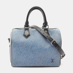 Louis Vuitton Papillon 26 Old Hand Bag Monogram Canvas Leather Brown