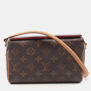 Louis Vuitton Brown Monogram Canvas Recital Shoulder Bag