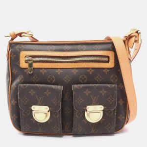 Louis Vuitton Brown Monogram Hudson GM Shoulder Bag
