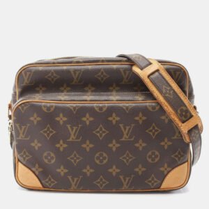 Louis Vuitton Brown Monogram Canvas Nile Shoulder Bag
