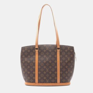 Louis Vuitton Brown Monogram Canvas Babylon Shoulder Tote Bag