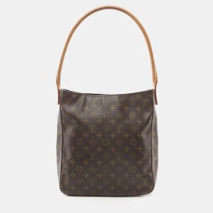 Louis Vuitton Brown Monogram Canvas Looping GM Shoulder Bag