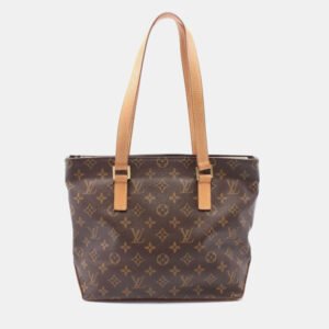 Louis Vuitton Brown Monogram Canvas Cabas Piano Tote Bag