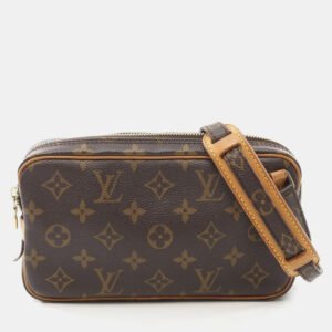 Louis Vuitton Brown Monogram Canvas Marly Bandouliere Shoulder Bag