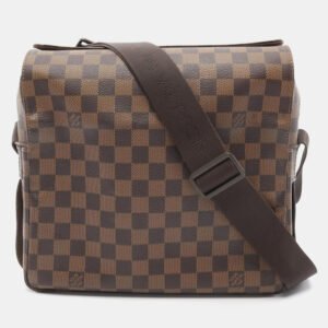 Louis Vuitton Brown Damier Ebene Canvas PM Brooklyn Shoulder Bag
