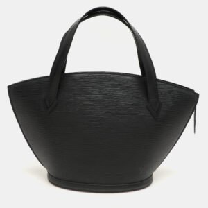 Louis Vuitton Black Epi Leather Saint Jacques PM Bag
