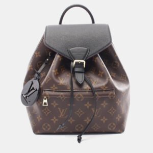 Louis Vuitton Monogram Eclipse Canvas Nano Porte Documents Voyage Shoulder Bag