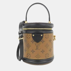 Louis Vuitton Brown/Black Monogram Reverse Cannes Handbag
