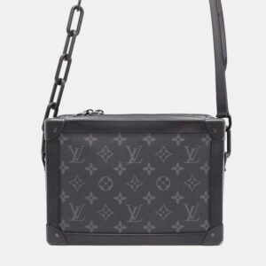 Louis Vuitton Black Monogram Eclipse Soft Trunk Shoulder Bag
