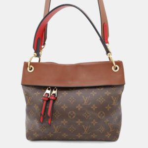 luxury-women-louis-vuitton-used-handbags-p1157656-001 Louis Vuitton Brown Monogram Tuileries Besace Shoulder Bag