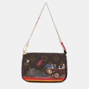 Louis Vuitton Mini Pochette Accessoires Brown Monogram
