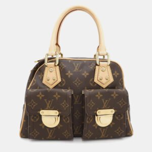 Louis Vuitton Beige Monogram Canvas PM Manhattan Shoulder Bag