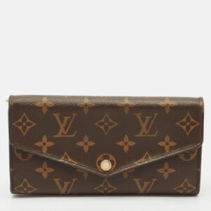 Louis Vuitton Monogram Canvas Sarah Wallet