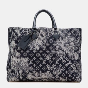 Louis Vuitton Blue Monogram Tapestry Grand Sac