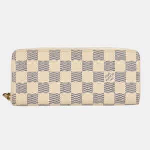 Louis Vuitton Azur Portefeuille Clemence Zippy Wallet