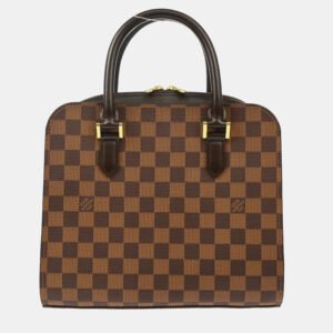 luxury-women-louis-vuitton-used-handbags-p1159099-020 Louis Vuitton Damier Ebene Canvas Triana Handbag