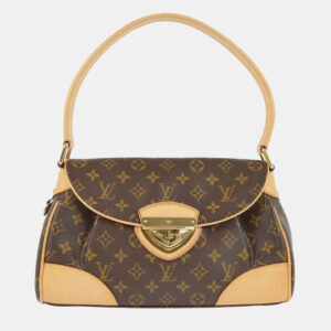 luxury-women-louis-vuitton-used-handbags-p1159110-003 Louis Vuitton Monogram Canvas Beverly MM Handbag