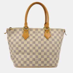 Louis Vuitton Damier Azur Saleya PM Tote Bag