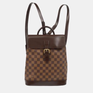 Louis Vuitton Brown Monogram Reverse Portefeuille Dauphine Shoulder Bag