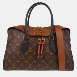 Louis Vuitton Brown Monogram Tuileries Tote Handbag