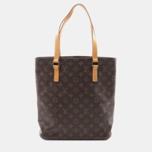 Louis Vuitton Brown Coated Canvas Monogram Vavin GM