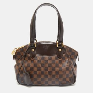 Louis Vuitton Damier Ebene Canvas Verona PM Bag