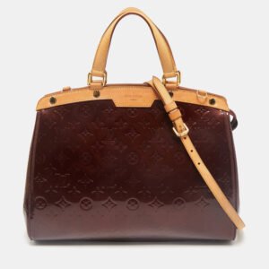 Louis Vuitton Rouge Fauviste Monogram Vernis Brea GM Bag