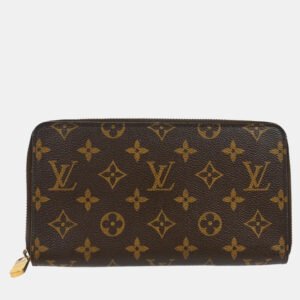 Louis Vuitton Brown Monogram Canvas Organizer Zippy Wallet